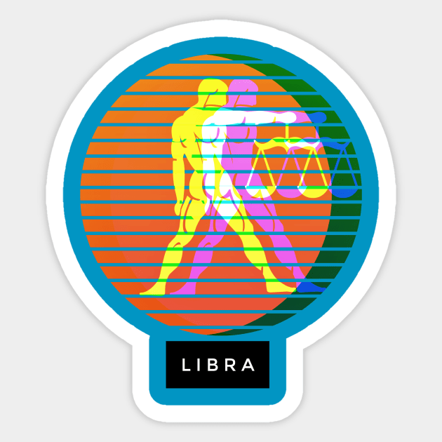 Libra Zodiac Birthday Sticker by PersianFMts